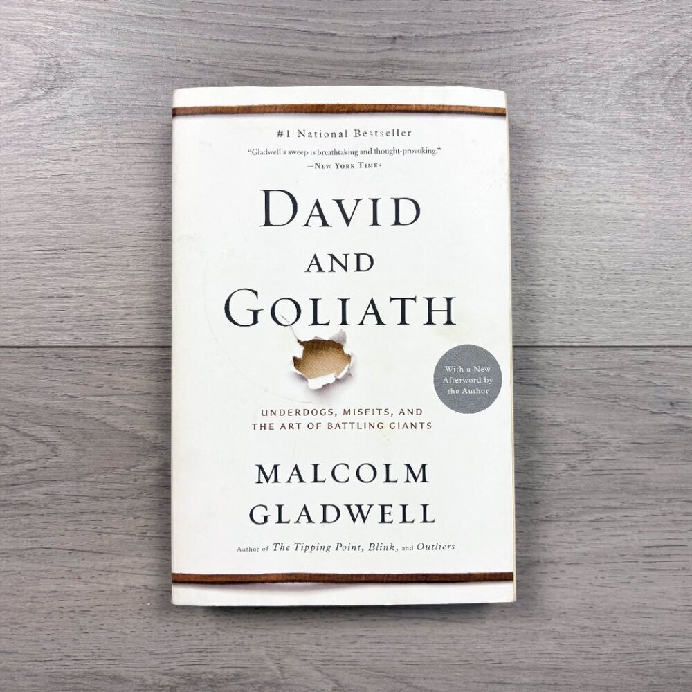 David and Goliath — Malcolm Gladwell | #1 National Bestseller Psychology Book